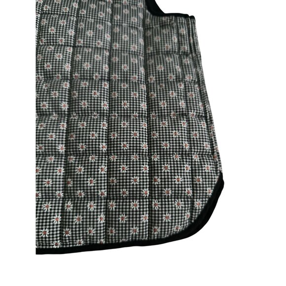 STOOSH Daisy Print Quilted Bow Vest Size Medium NEW NWT - Picture 4 of 8